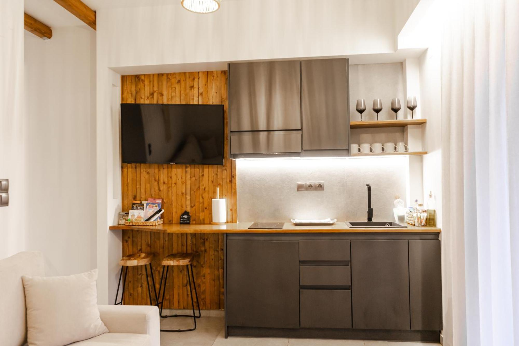 Aellw Cozy Apartment 2 Nea Thesi Bagian luar foto